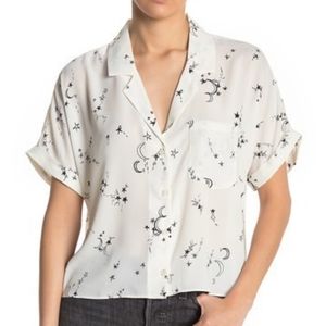 Abound Stars Print Short Sleeve Camp 